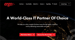 Desktop Screenshot of ergogroup.ie